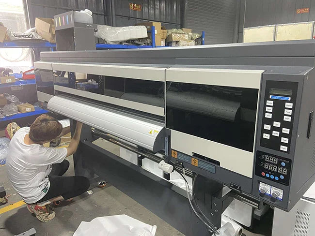 Agitador y secador de polvo para impresora DTF de 1,2 m con 4 cabezales de impresión Epson i3200A1 - SIGN COLOMBIA Plotter de corte