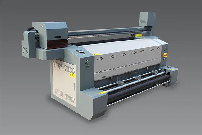 Impresora digital gran formato con impresión directa sobre tela de 1,6 m con 2 cabezales Epson 3200 - SIGN COLOMBIA Plotter de corte