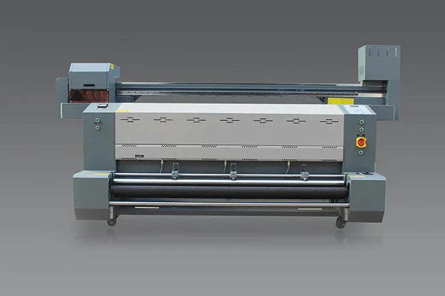 Impresora digital gran formato con impresión directa sobre tela de 1,6 m con 2 cabezales Epson 3200 - SIGN COLOMBIA Plotter de corte