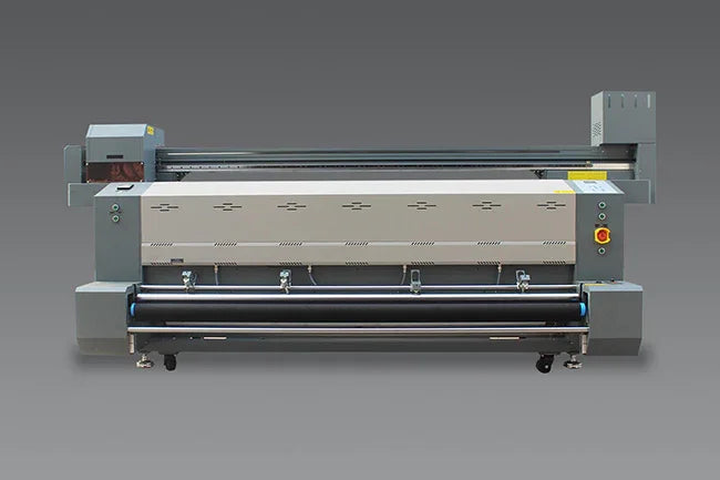 Impresora digital gran formato con impresión directa sobre tela de 1,6 m con 2 cabezales Epson 3200 - SIGN COLOMBIA Plotter de corte