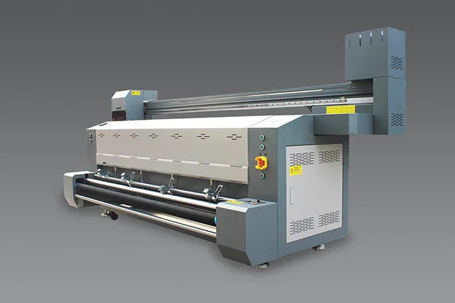 Impresora digital gran formato con impresión directa sobre tela de 1,6 m con 2 cabezales Epson 3200 - SIGN COLOMBIA Plotter de corte