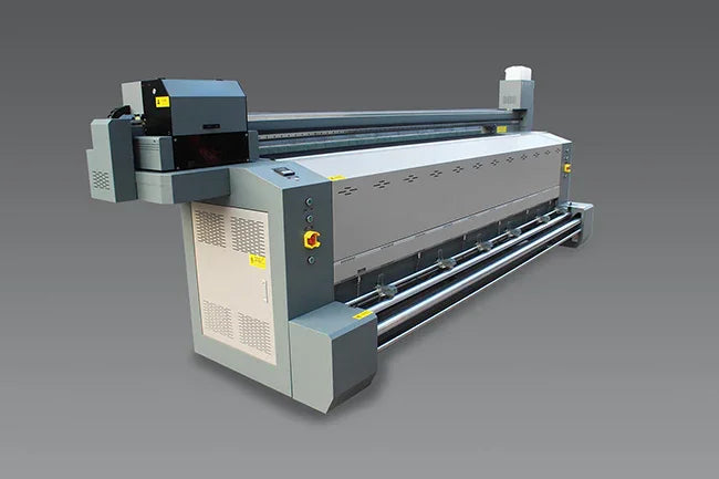 Impresora digital gran formato con impresión directa sobre tela de 1,6 m con 2 cabezales Epson 3200 - SIGN COLOMBIA Plotter de corte
