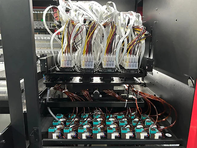 Impresora de sublimación industrial de 1,9m para tejidos de fibra con 24 cabezales Epson I3200A1 - SIGN COLOMBIA Plotter de corte