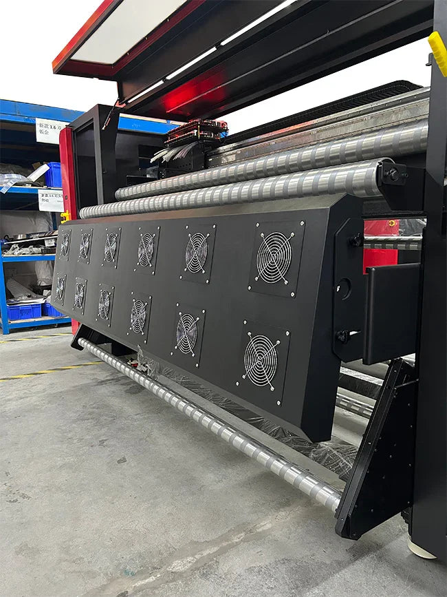 Impresora de sublimación industrial de 1,9m para tejidos de fibra con 24 cabezales Epson I3200A1 - SIGN COLOMBIA Plotter de corte