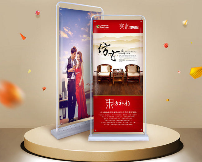Banner Stand de Puerta con Base de Agua 80 x 180cm