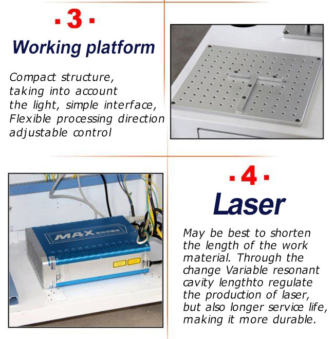 Maquina de Escritorio Marcadora de Fibra Laser para Metal 50W - SIGN COLOMBIA Plotter de corte