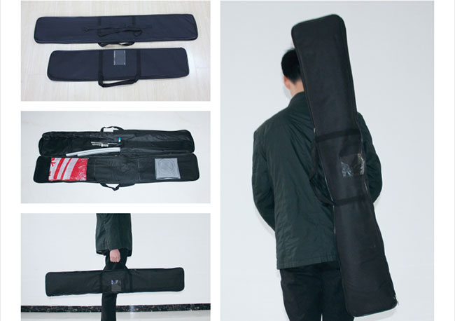 Banner de Bandera Con Base de Cruz 3.4m - SIGN COLOMBIA Plotter de corte