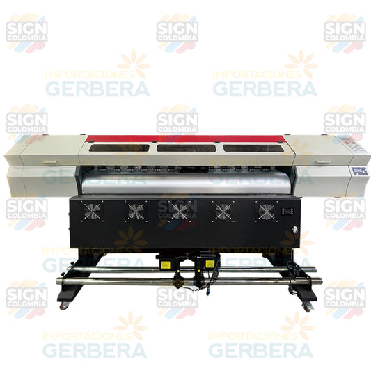 Plotter- Impresora eco solvente de 1,8 m con 4 cabezales de impresión Epson I3200E - SIGN COLOMBIA Plotter de corte