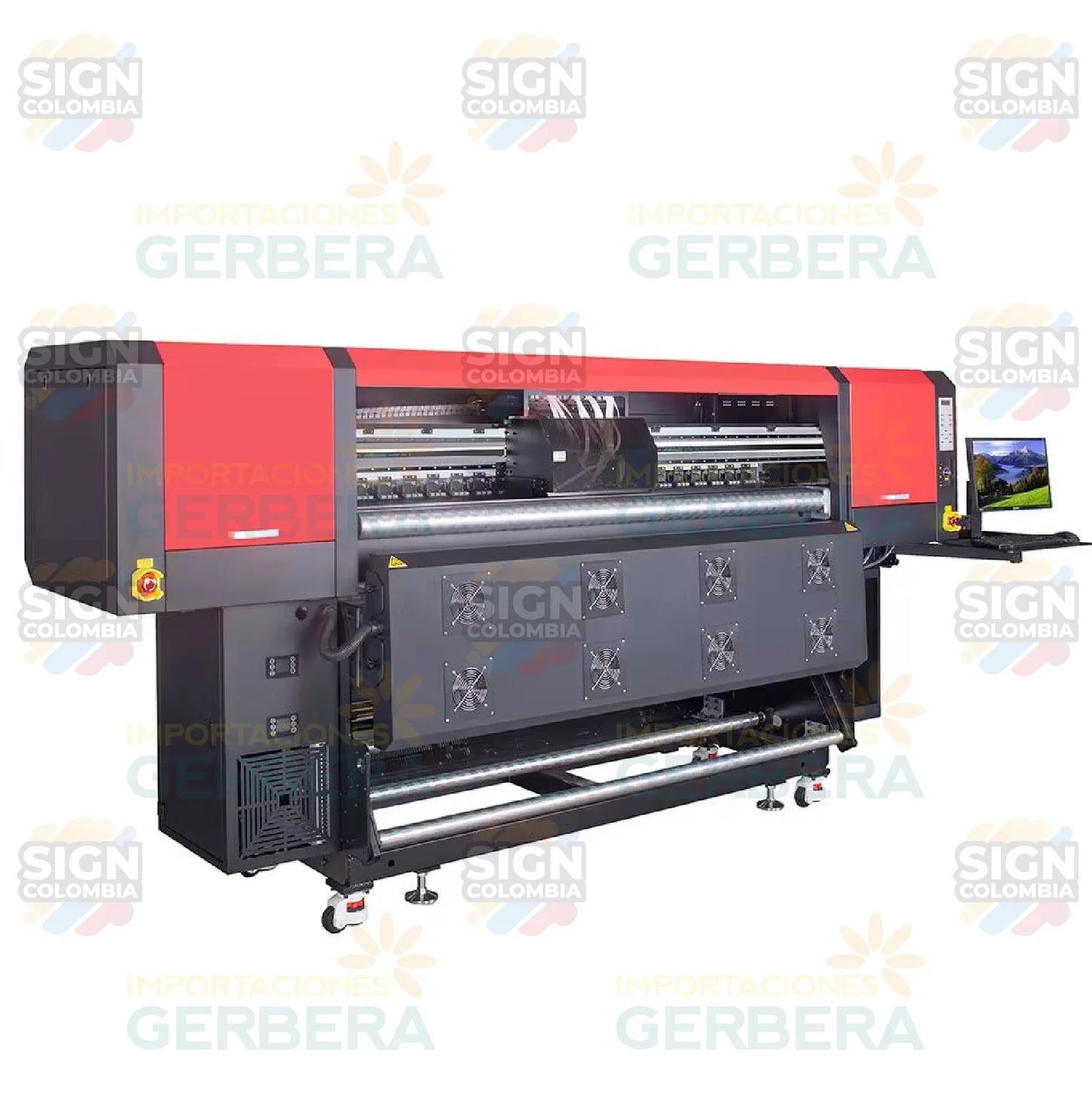 Plotter de Sublimación 8 Cabezales I3200A1 - SIGN COLOMBIA Plotter de corte