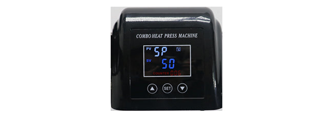 Plancha termofijadora Manual con Display LED