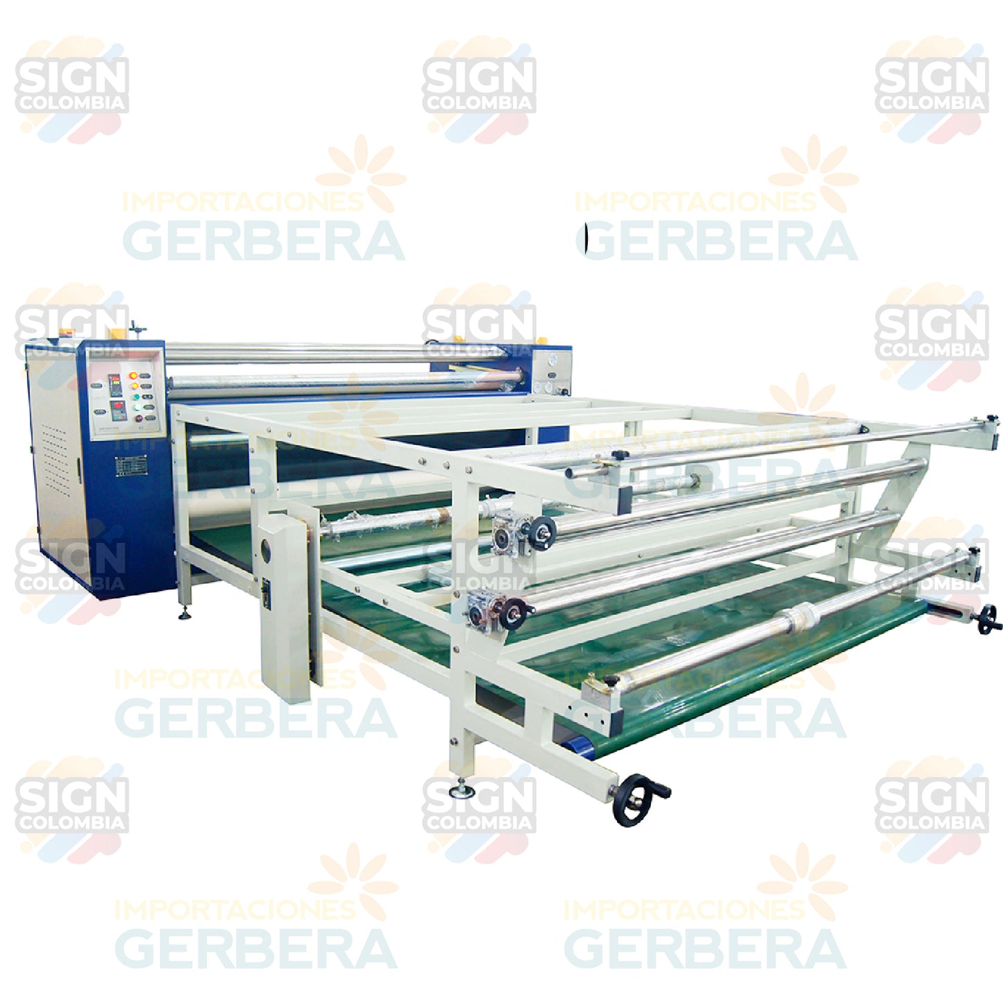 Calandra con rodillo, digital de 1900 x 420mm 380V - SIGN COLOMBIA Plotter de corte