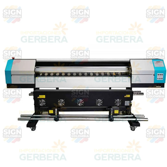 Impresora de inyección de tinta eco solvente GALAXY UD-181LC de 1,8 m con cabezal Epson I3200 - SIGN COLOMBIA Plotter de corte