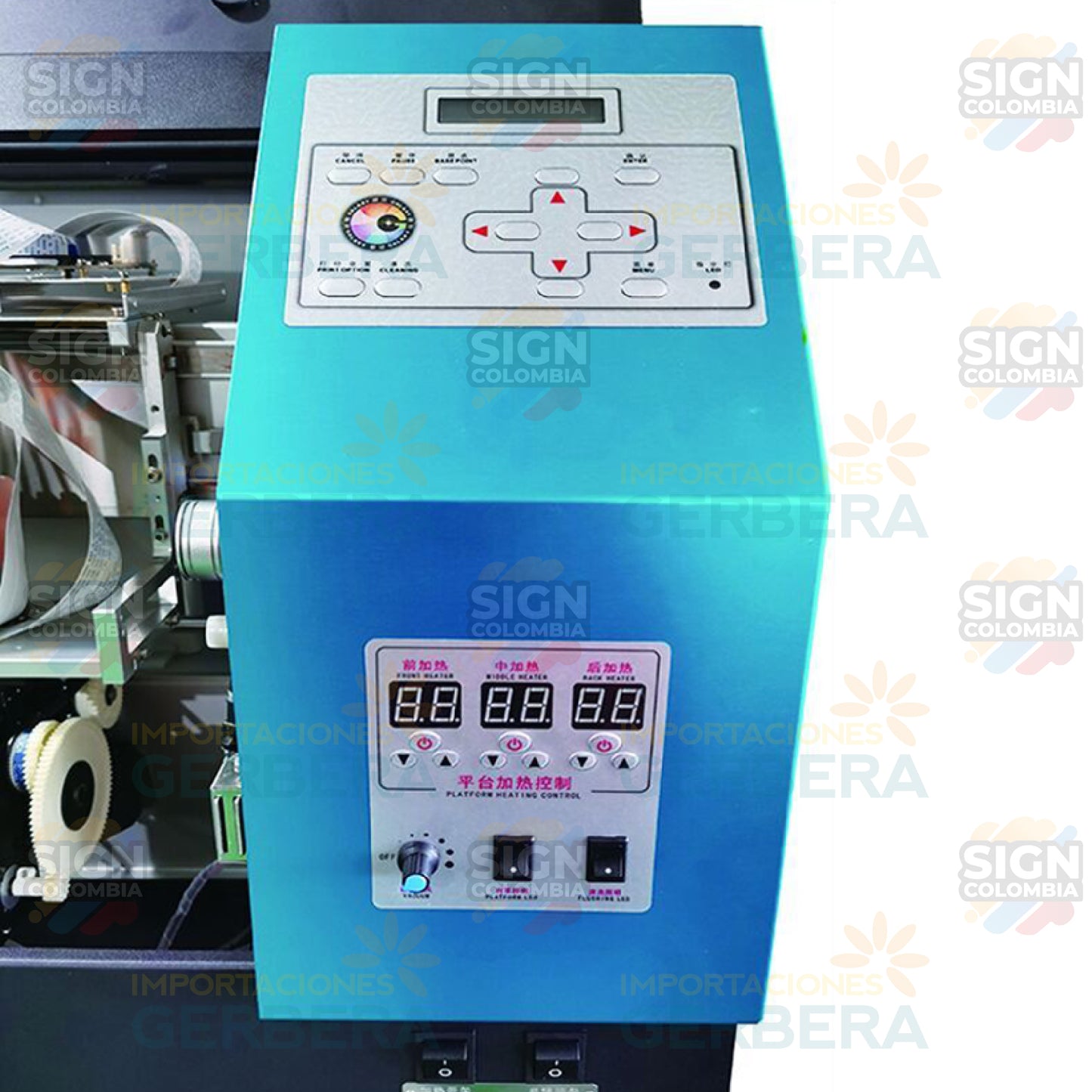 Impresora de inyección de tinta eco solvente GALAXY UD-16LC de 1,6 m con cabezal Epson I3200