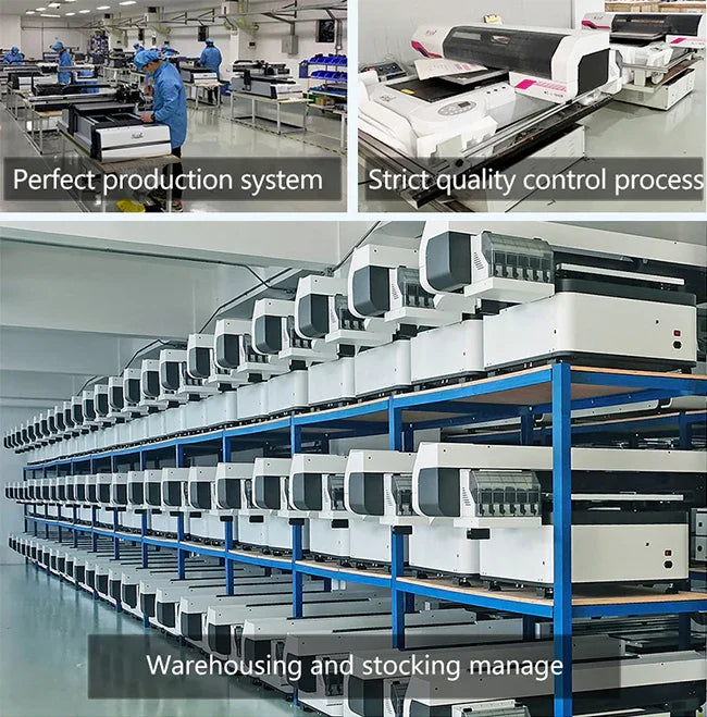 Impresora UV 60*90 con 3 cabezales de impresión Epson I3200-U1 - SIGN COLOMBIA Plotter de corte
