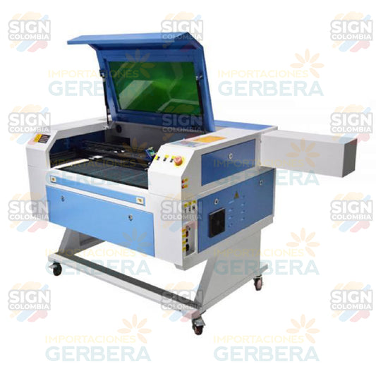 Máquina cortadora y grabadora láser CO2 100w 70x50 - SIGN COLOMBIA Plotter de corte