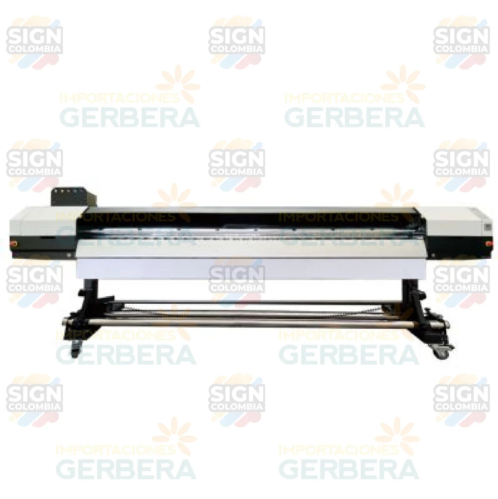 Impresora de inyección de tinta UV de rollo a rollo de 3,2 m con 2/4 cabezales Epson - SIGN COLOMBIA Plotter de corte