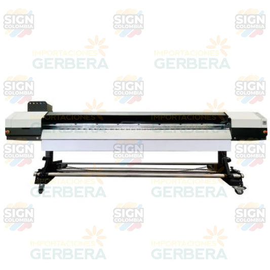 Impresora de inyección de tinta UV de rollo a rollo de 3,2 m con 2/4 cabezales Epson - SIGN COLOMBIA Plotter de corte