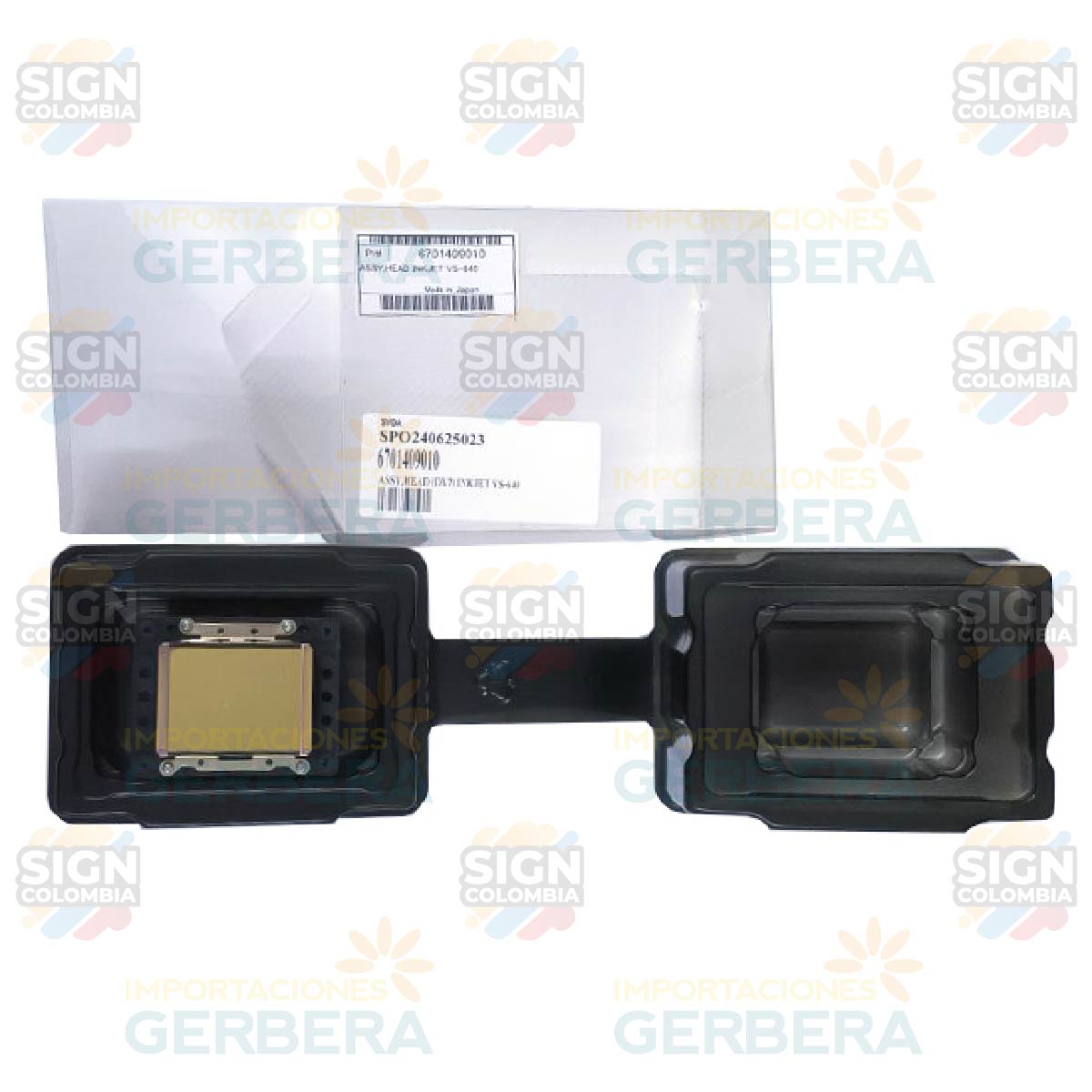 Cabezal DX7 Eco solvente -6701409010 Roland RE640/VS640/RA640