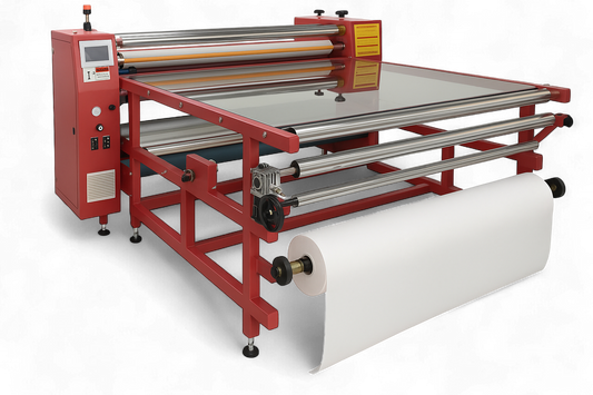 Calandra de 1.9m Con PLC Pantalla Tactil