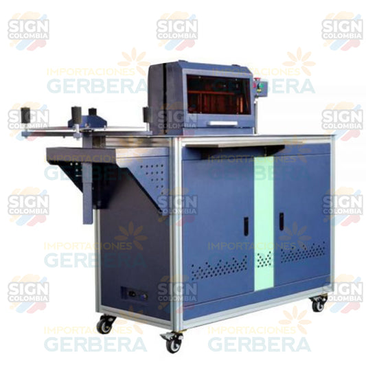 Dobladora de Aluminio Automática para Letras - SIGN COLOMBIA Plotter de corte