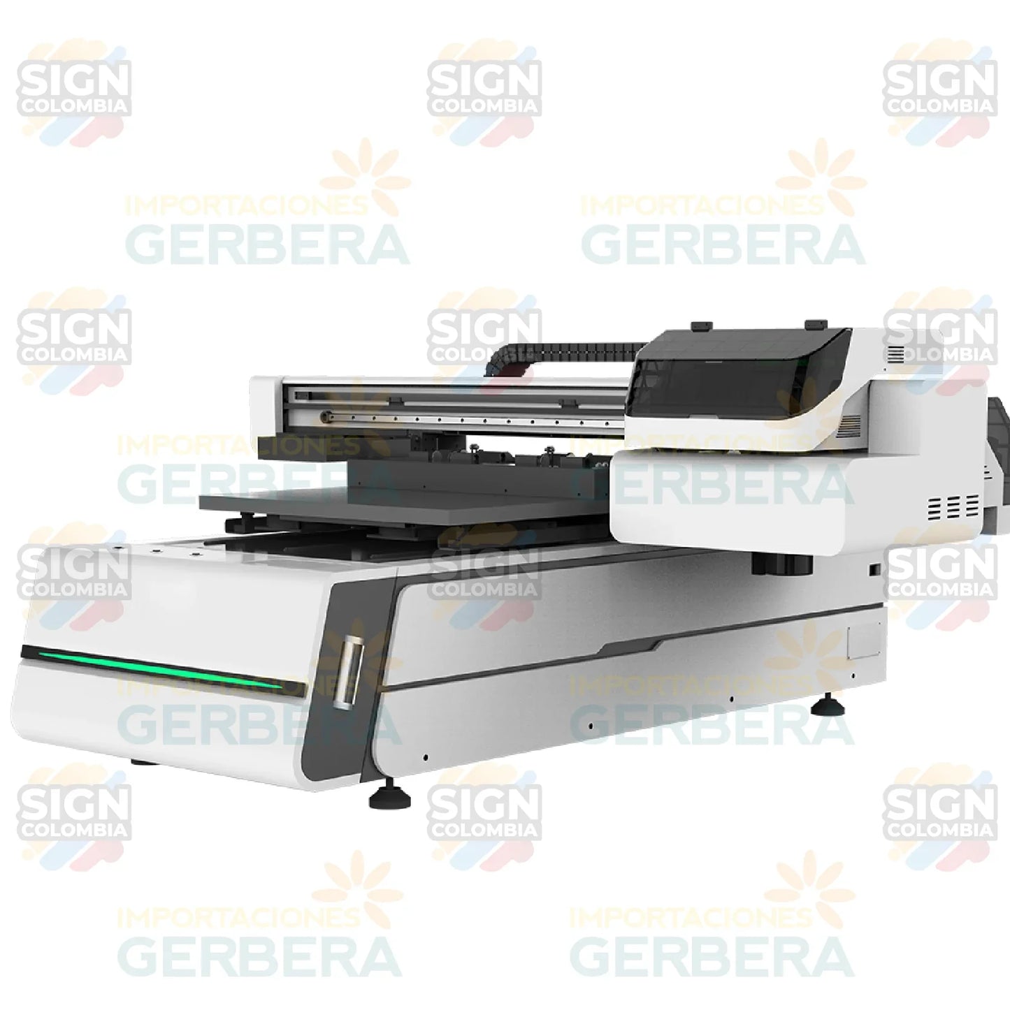 Impresora UV con 3 cabezales Epson I1600-U1 de 60x90 - SIGN COLOMBIA Plotter de corte