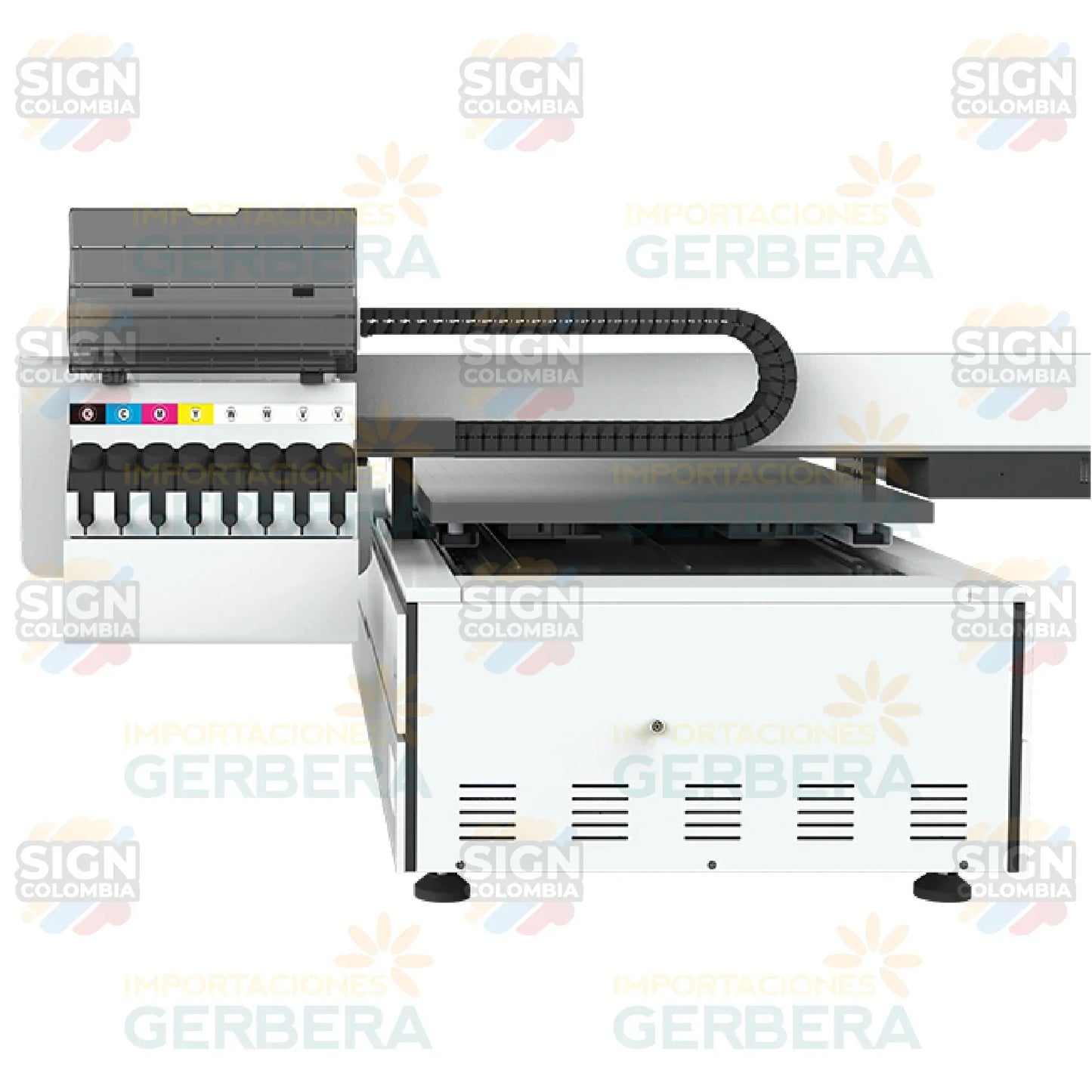 Impresora UV con 3 cabezales Epson I1600-U1 de 60x90 - SIGN COLOMBIA Plotter de corte