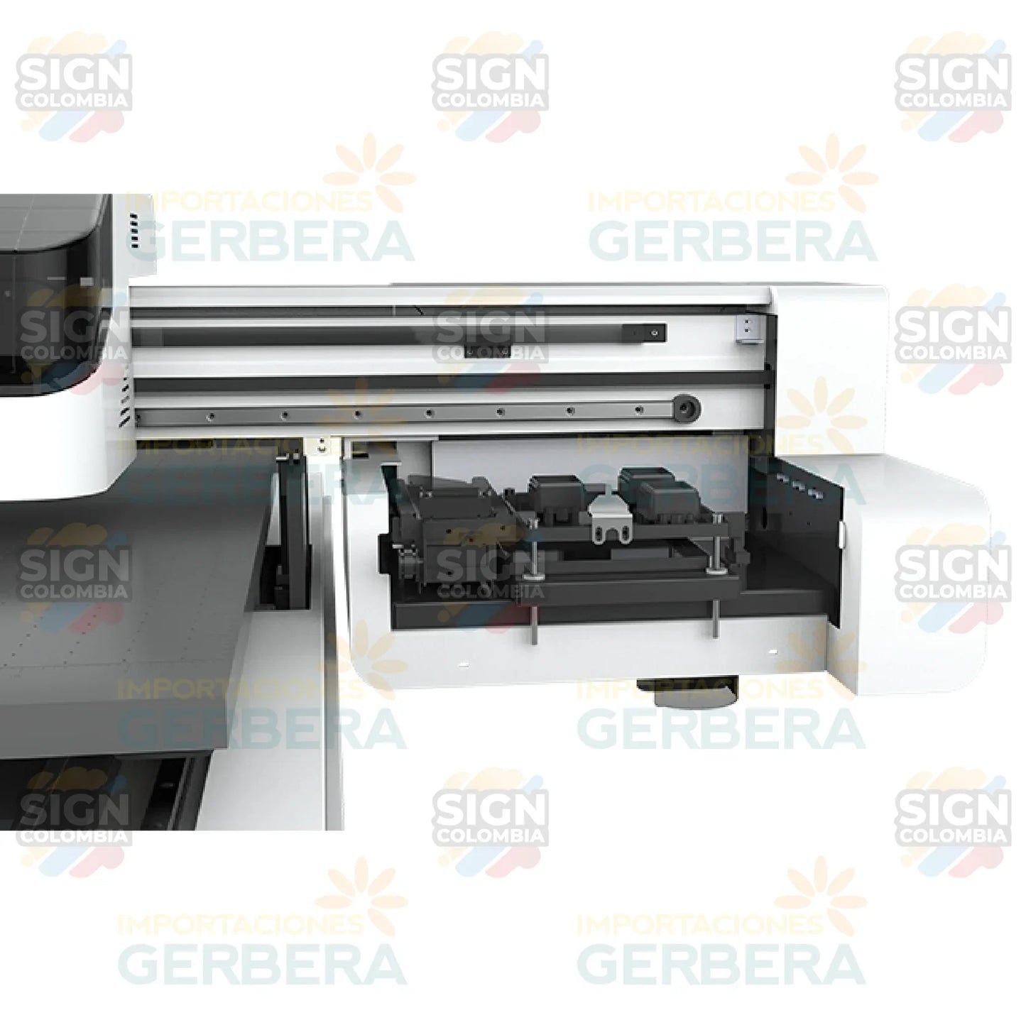 Impresora UV con 3 cabezales Epson I1600-U1 de 60x90 - SIGN COLOMBIA Plotter de corte