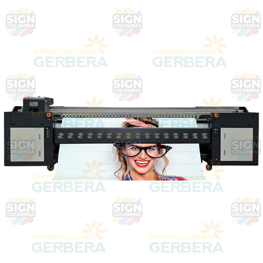Impresora de inyección de tinta solvente digital de 3,2 M con cabezal HS1000/6988H de 12 piezas - SIGN COLOMBIA Plotter de corte