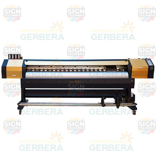 Impresora ecosolvente de 2,6 m con 2 cabezales de impresión Epson I3200E - SIGN COLOMBIA Plotter de corte