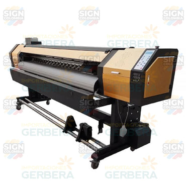 Impresora ecosolvente de 2,6 m con 2 cabezales de impresión Epson I3200E - SIGN COLOMBIA Plotter de corte