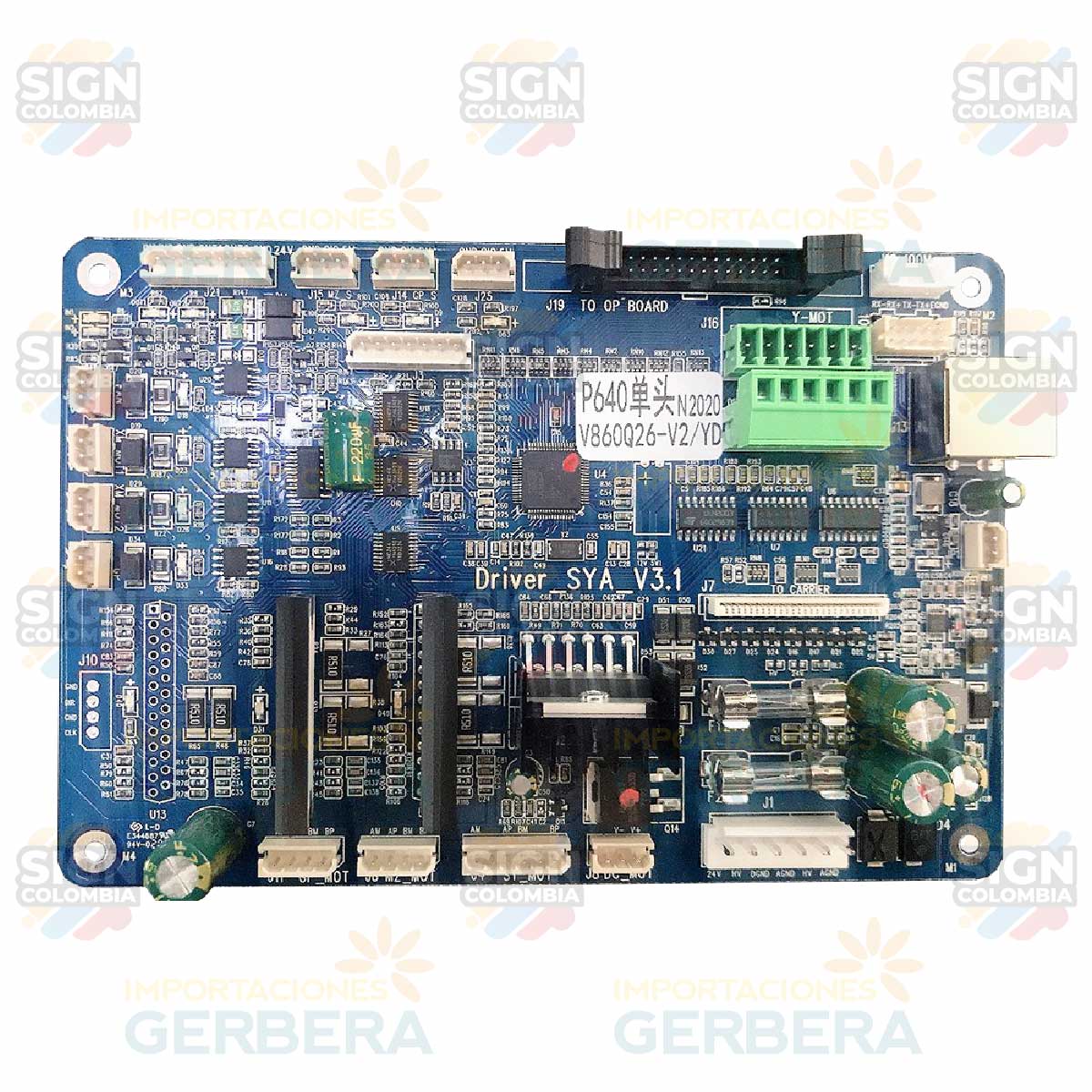 Mainboard Version Mejorada XP600 - SIGN COLOMBIA Plotter de corte
