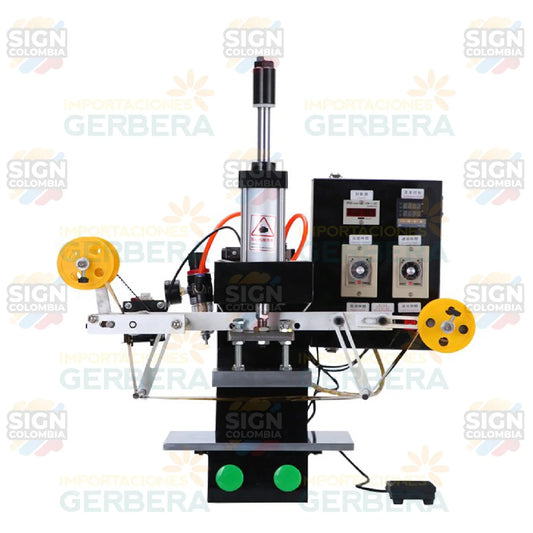 Máquina Estampadora Automática Neumática En Caliente - SIGN COLOMBIA Plotter de corte