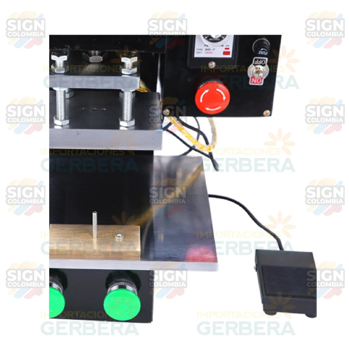 Máquina Estampadora Automática Neumática En Caliente - SIGN COLOMBIA Plotter de corte