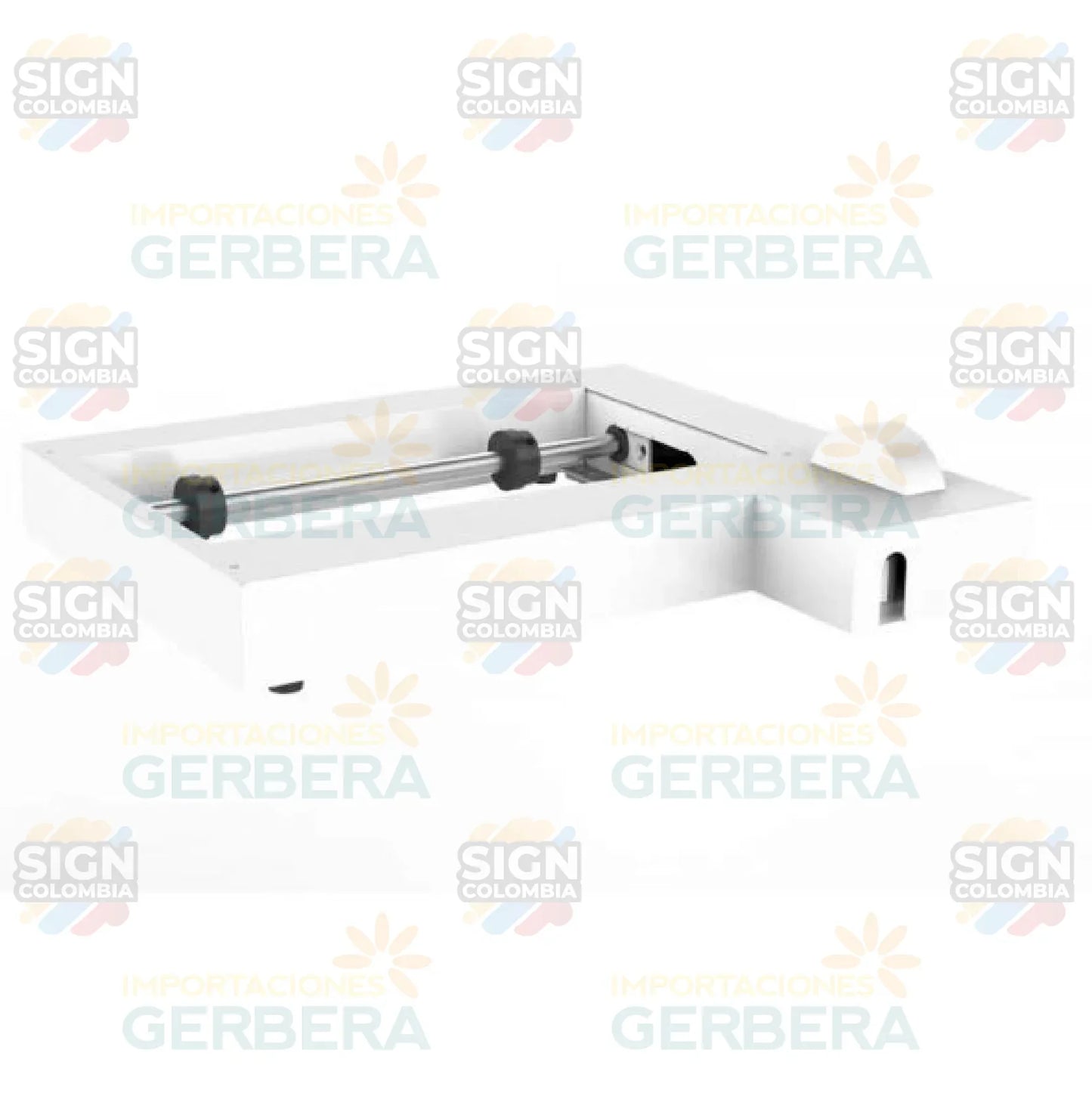 Opción cilíndrica rotativa para impresora plana LED UV A3 - SIGN COLOMBIA Plotter de corte