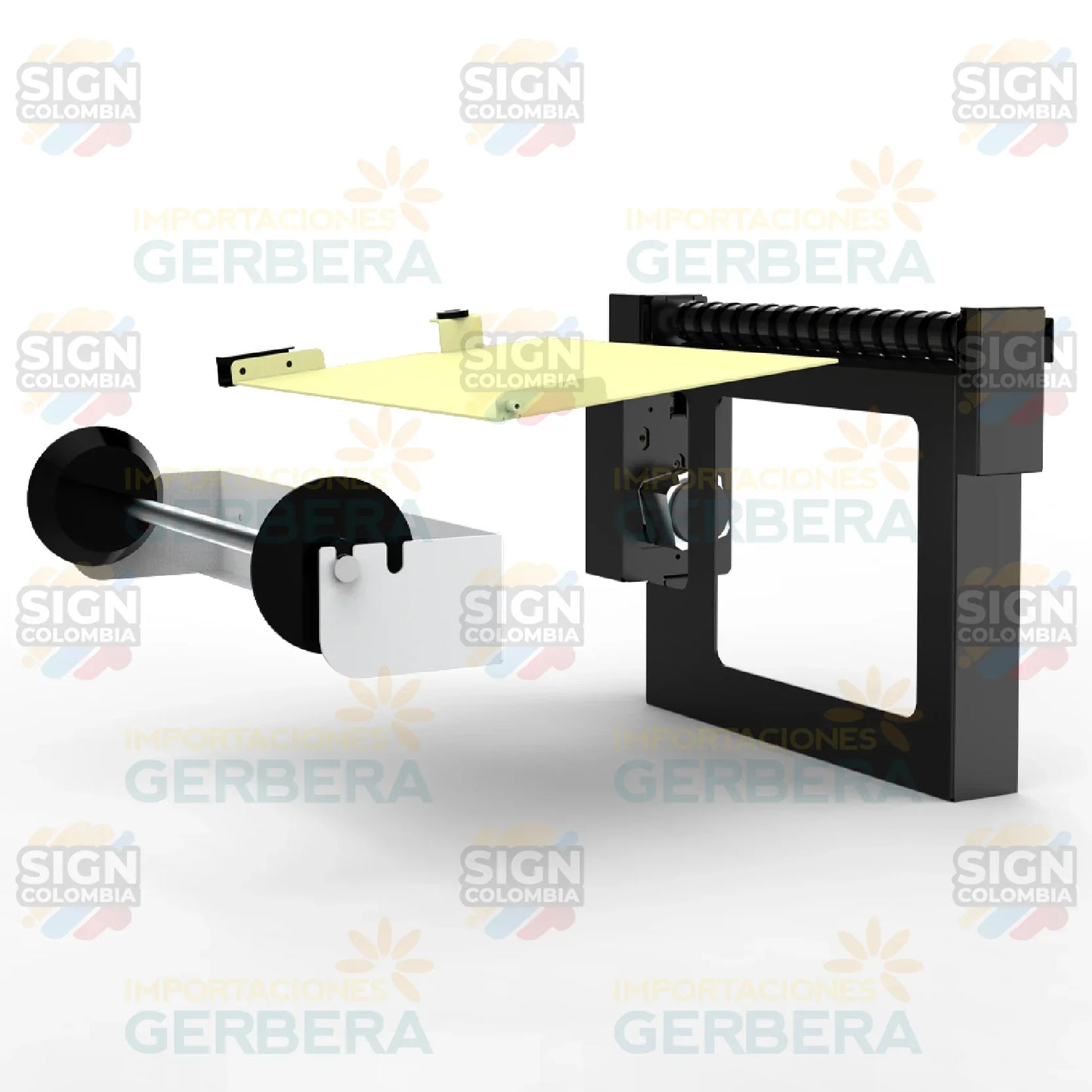 Opción de rollo para impresora plana LED UV A3 - SIGN COLOMBIA Plotter de corte