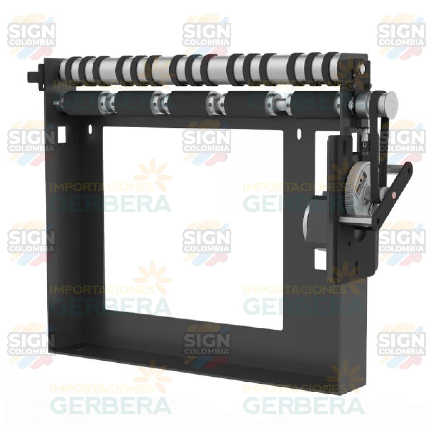 Opción de rollo para impresora plana LED UV A3 - SIGN COLOMBIA Plotter de corte