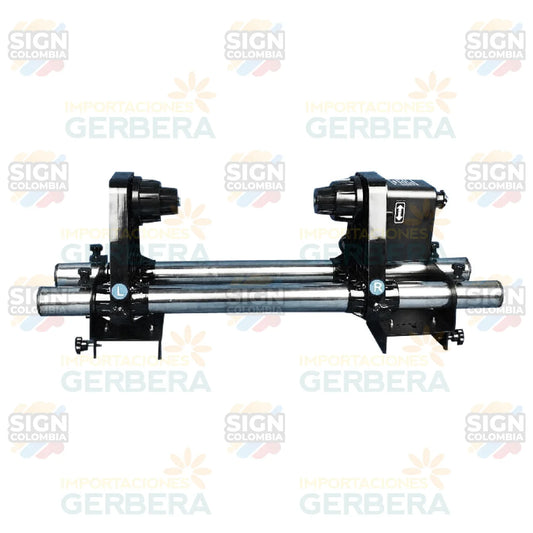 Riel de alimentación automática de medios 50 de 64" - SIGN COLOMBIA Plotter de corte