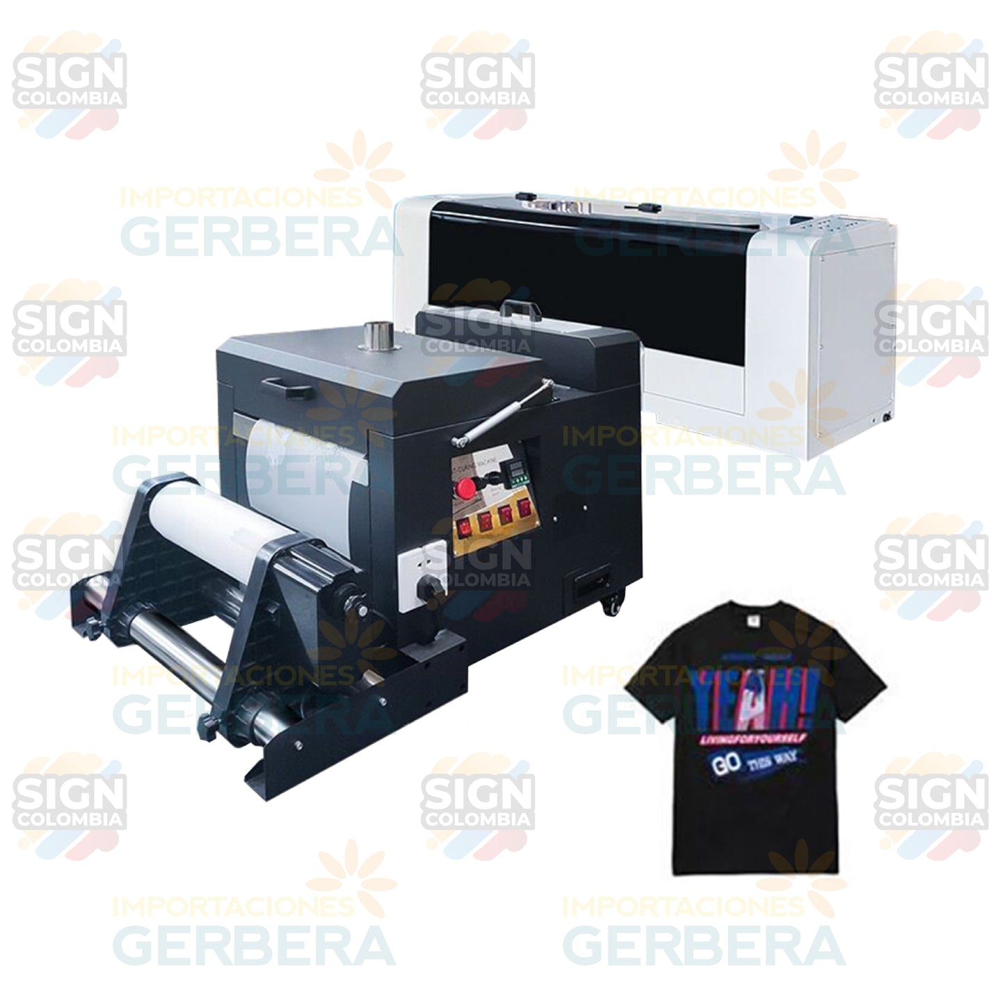 Impresora DTF 300B con 2 cabezales Epson XP600