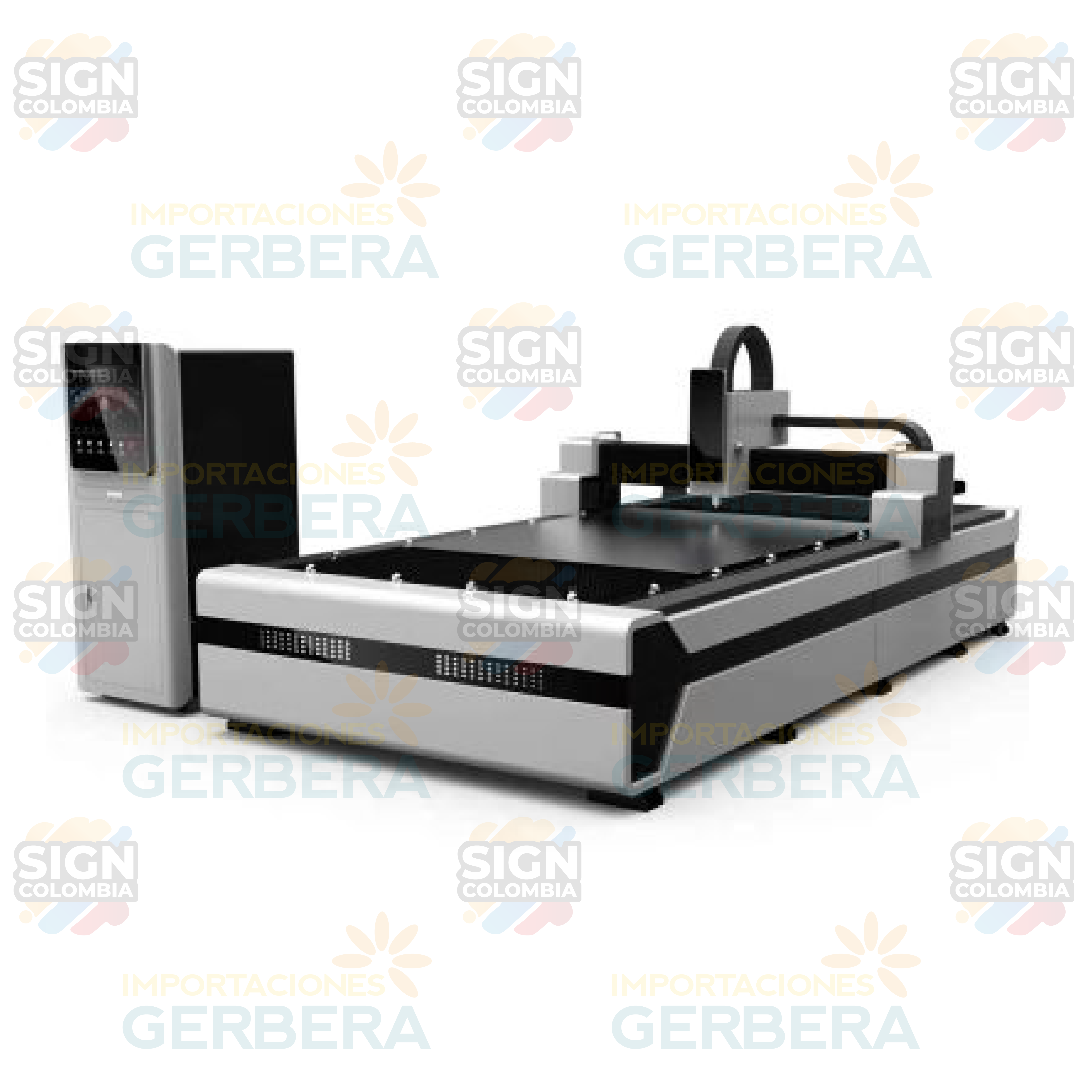 Maquina de corte fibra laser - SIGN COLOMBIA Plotter de corte