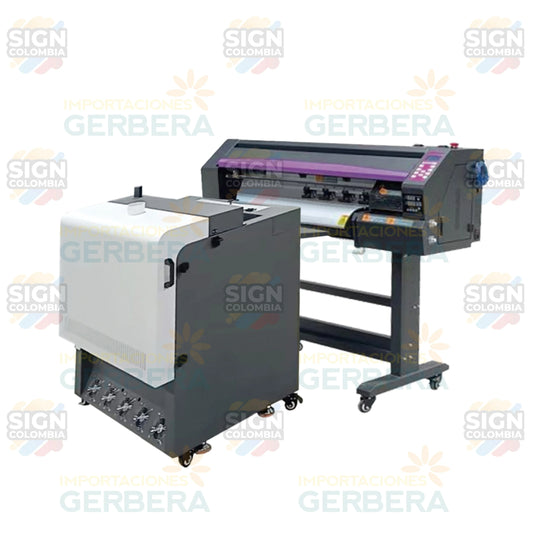 Impresora DTF 650C+650BH con 2 cabezales Epson XP600 - SIGN COLOMBIA Plotter de corte