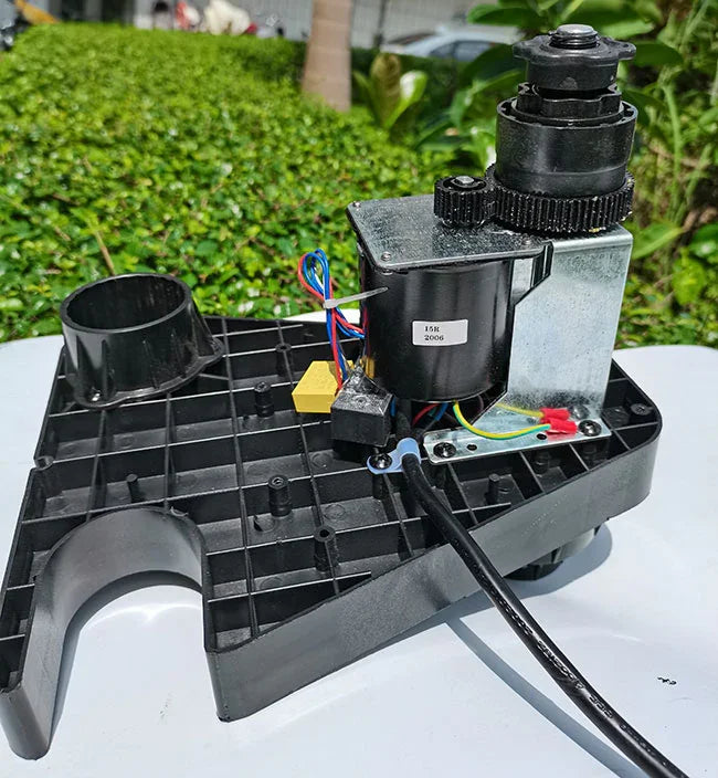 Carrete de recogida de material automático con motores simples sin tubos de acero - SIGN COLOMBIA Plotter de corte