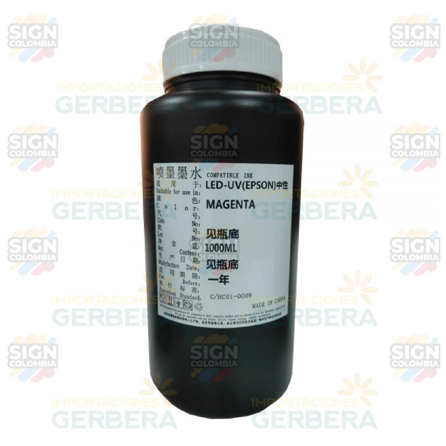 Tinta UV neutra 1L - SIGN COLOMBIA Plotter de corte