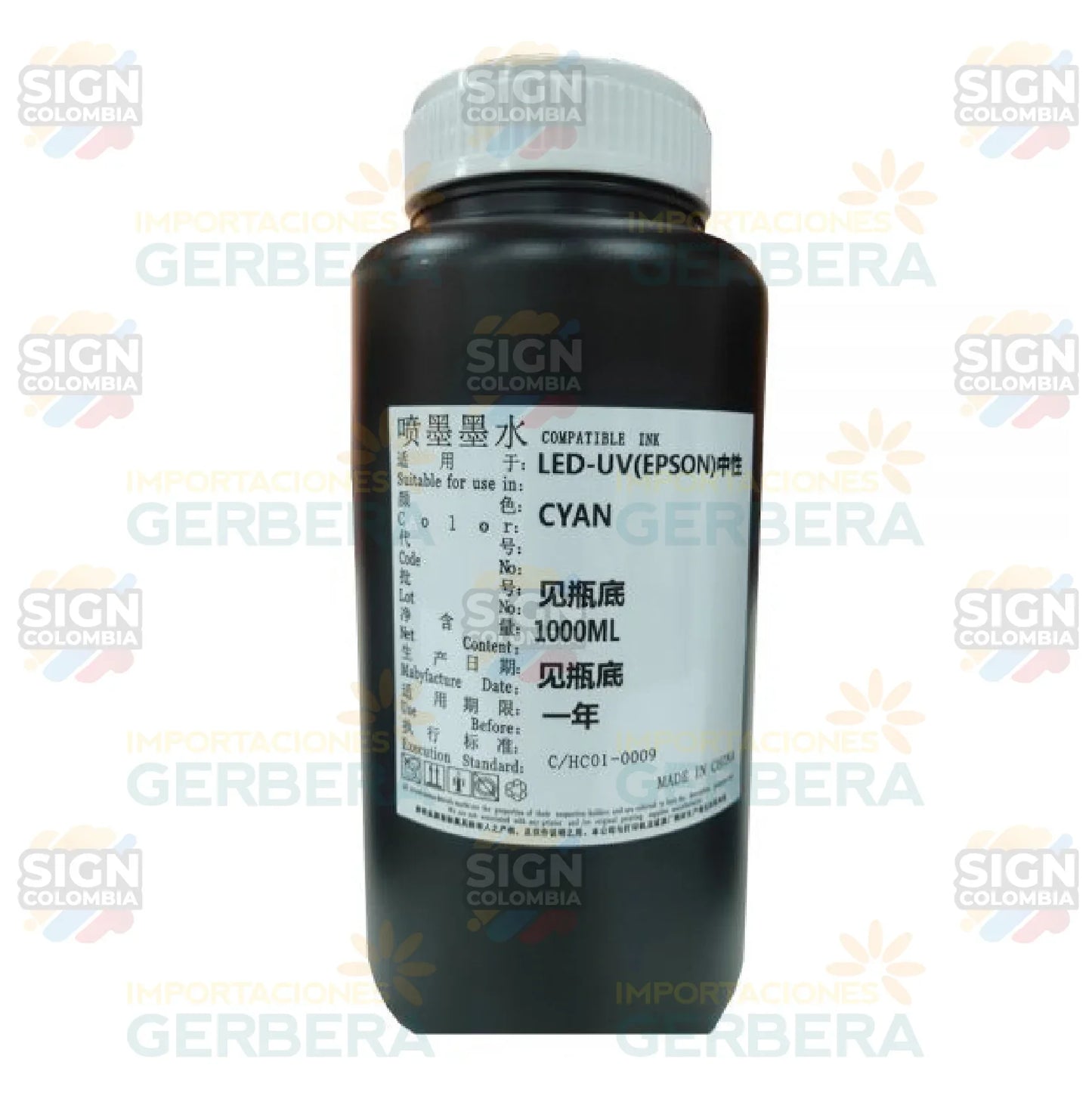 Tinta UV neutra 1L - SIGN COLOMBIA Plotter de corte