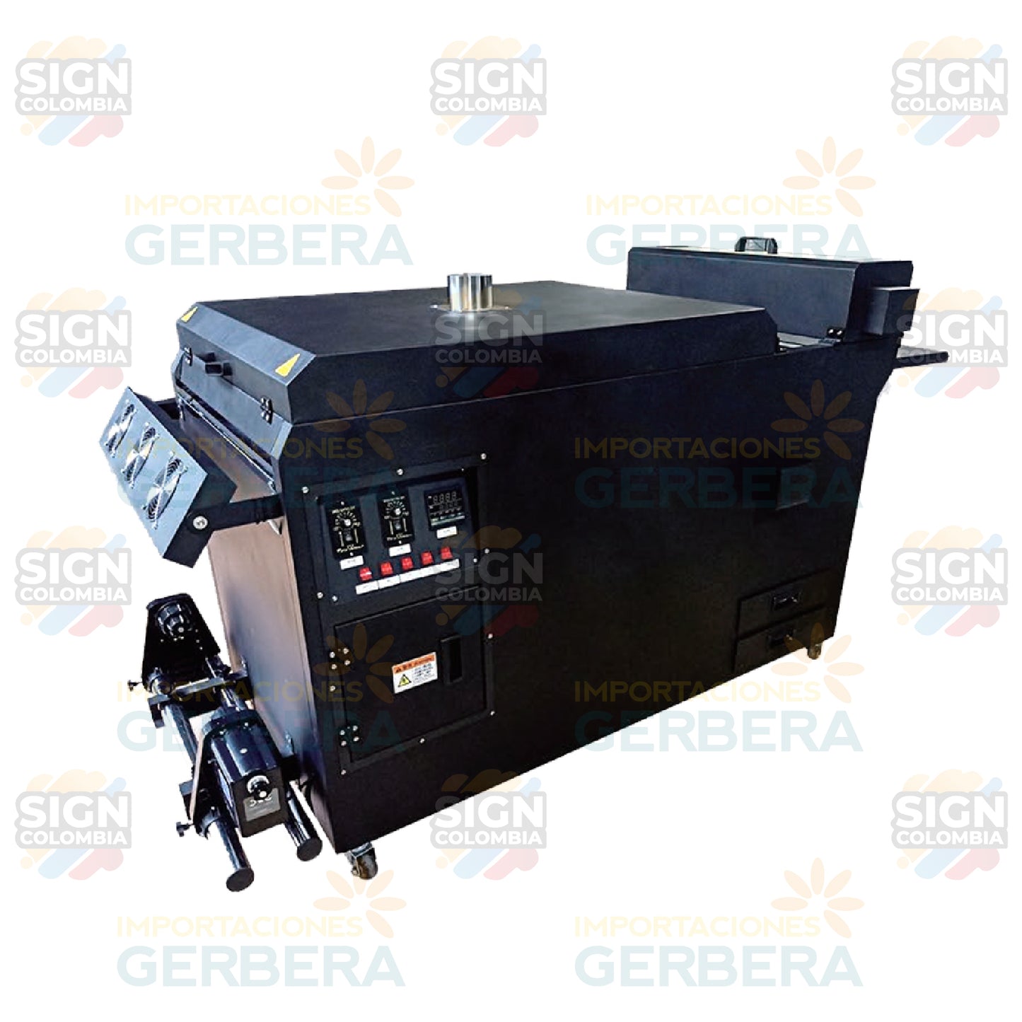Máquina agitadora y secadora automática de polvo adhesivo DTF