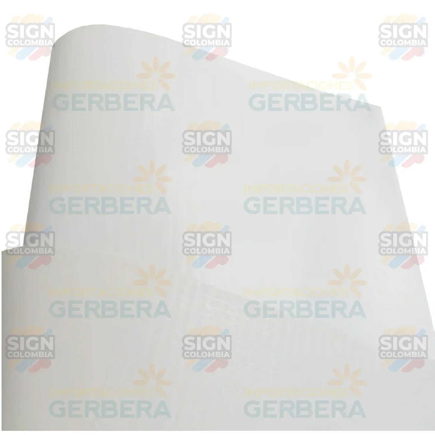 Lona Banner Blanco Mate 12oz 380g - SIGN COLOMBIA Plotter de corte