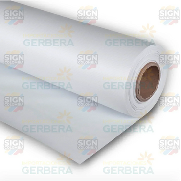Lona Banner Blanco Brillante 15oz 440g - SIGN COLOMBIA Plotter de corte