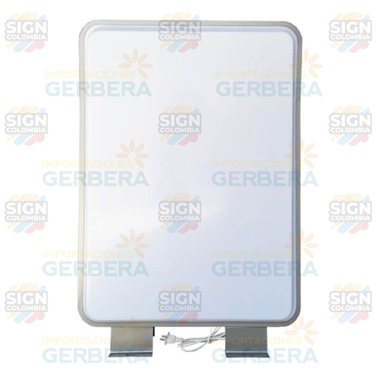 CAJA DE LUZ ACRILICA RECTANGULAR - SIGN COLOMBIA Plotter de corte