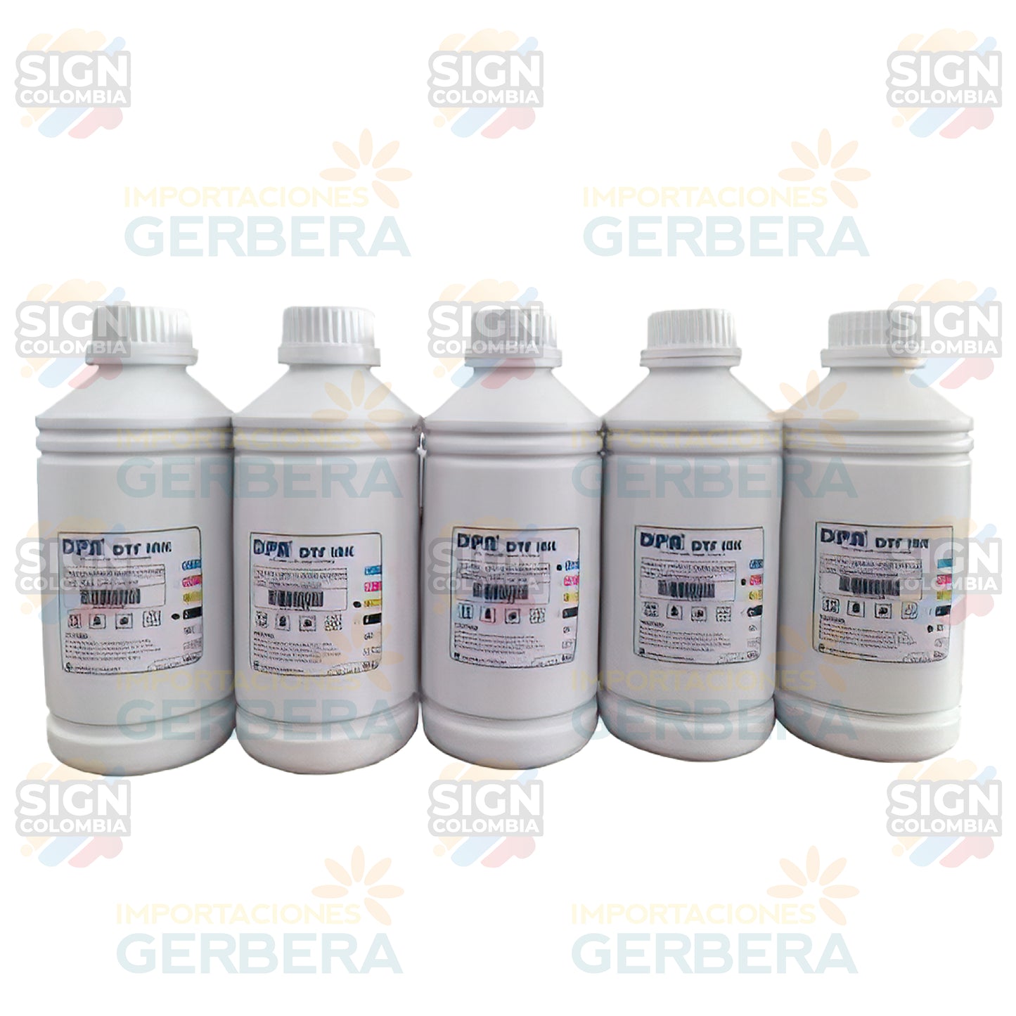 Tintas DTF 1 Litro - SIGN COLOMBIA Plotter de corte