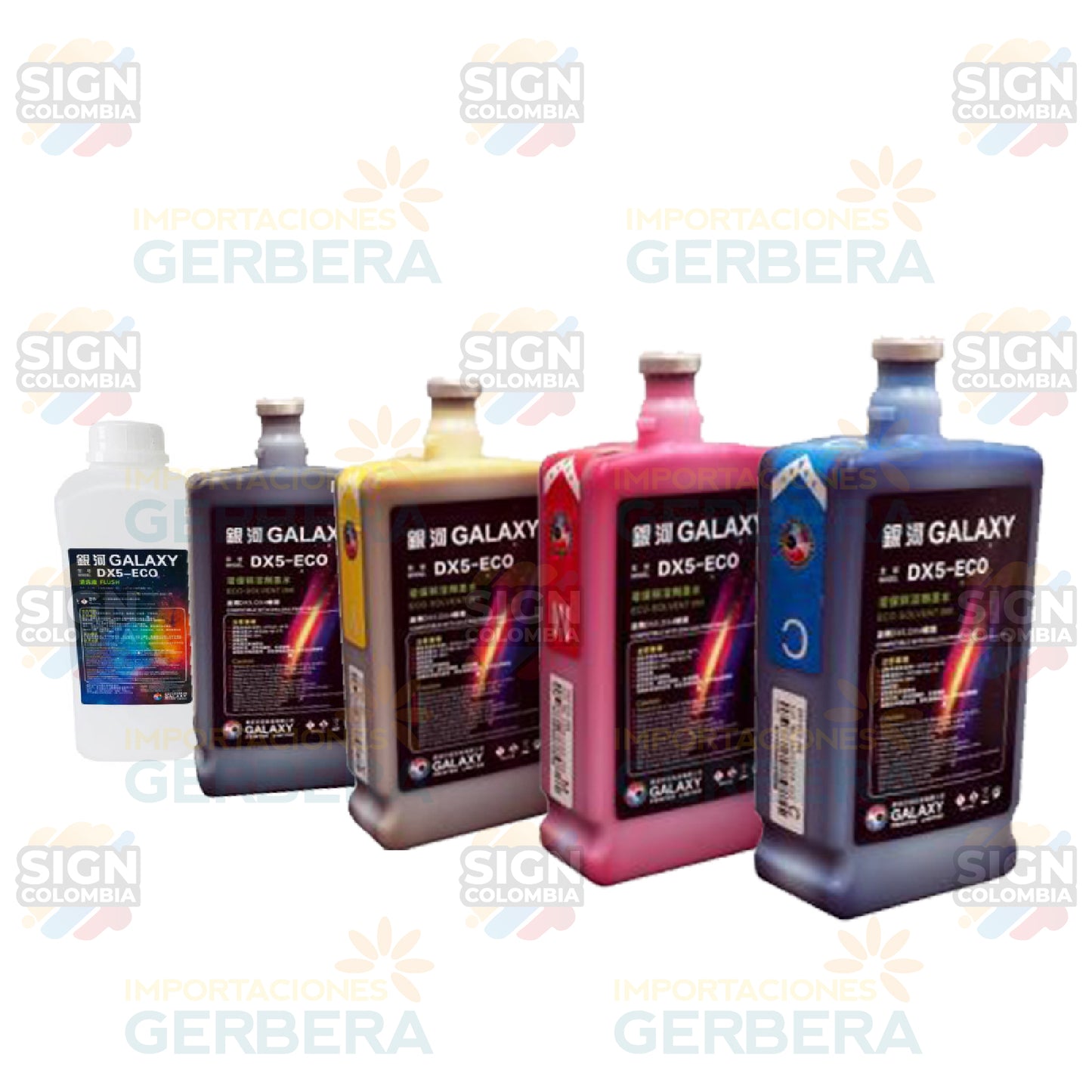 Tinta Galaxy Eco Solvente - SIGN COLOMBIA Plotter de corte