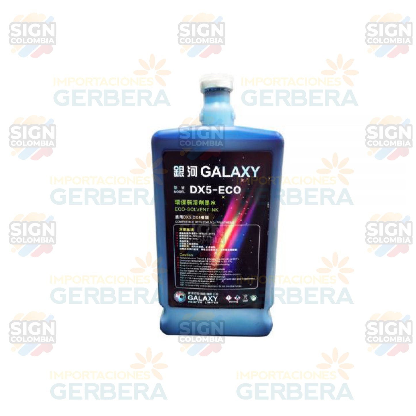 Tinta Galaxy Eco Solvente - SIGN COLOMBIA Plotter de corte